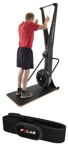 SkiErg 2 monitoriga PM5 koos alusega vabaks kasutamiseks + Polar Vööandur HRS H10 Bluetooth Smart M-XXL